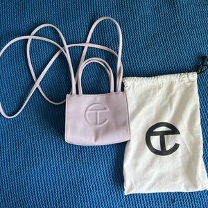Lavendar small Telfar bag